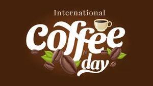 International Coffee Day Celebration Wallpaper
