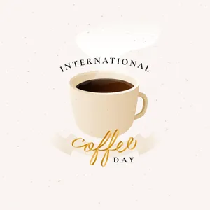 International Coffee Day Celebration Wallpaper