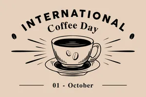 International Coffee Day Celebration Wallpaper