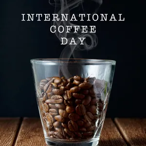 International Coffee Day Celebration Wallpaper
