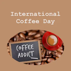 International Coffee Day Celebration Wallpaper