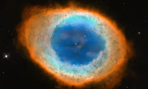 Interstellar Cloud: Vibrant Colors Of Stars And Gas Nebulas In Outer Space Wallpaper