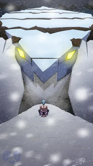 Intimidating Avalugg Wallpaper