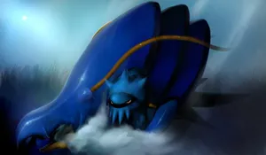 Intimidating Clawitzer Artwork Wallpaper