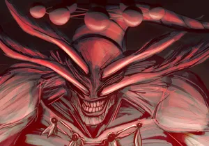 Intimidating Demonic Artwork Wallpaper