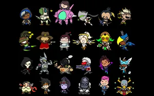 Intimidating Roadhog In Action On The Battlefield Wallpaper