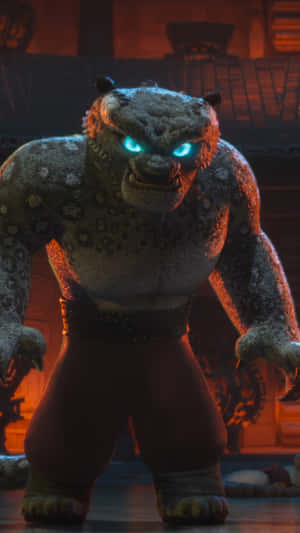 Intimidating Tai Lung Stance Wallpaper