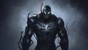 Intimidating Venom Artwork Wallpaper