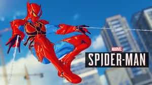 Intricate Arachnid In Its Natural Habitat Wallpaper