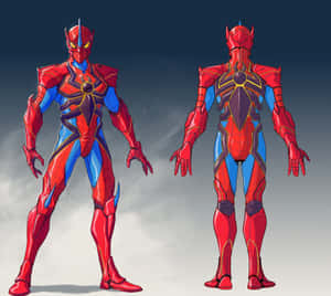 Intricate Arachnid On Leaf Wallpaper