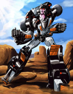 Intricate Art Of Challenge Of The Gobots Wallpaper