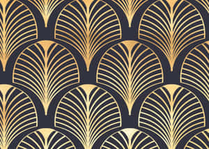 Intricate Beauty - An Art Nouveau-inspired Illustration Wallpaper