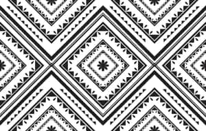 Intricate Black And White Texture Wallpaper