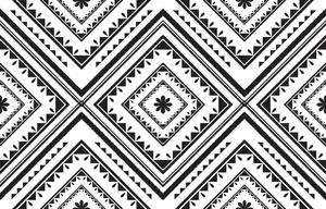 Intricate Black And White Texture Wallpaper