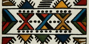 Intricate Colorful Carpet Wallpaper