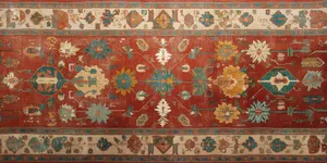 Intricate Colorful Carpet Wallpaper