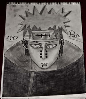 Intricate Drawing Of Akatsuki Organization From The Naruto Manga Wallpaper