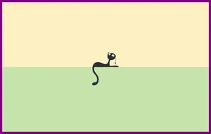 Intricate Minimalist Drawing Wallpaper