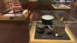 Intriguing Artifacts Displayed At The Rms Titanic Museum Wallpaper