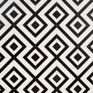 Intriguing Black And White Geometric Wallpaper Wallpaper