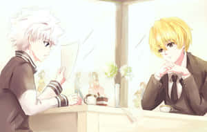 Intriguing Shonen Anime Scene Wallpaper