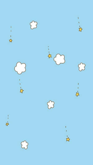 Introducing The All New Cute Blue Iphone! Wallpaper