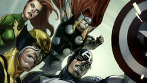 Intruders From Above - Secret Invasion Scene Wallpaper