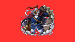 Inuarashi, A Skilled Swordsman From The Anime Series One Piece Wallpaper