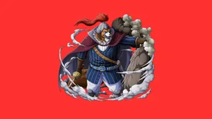 Inuarashi, A Skilled Swordsman From The Anime Series One Piece Wallpaper