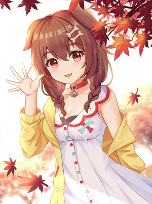 Inugami Korone - An Anime Dreamgirl Wallpaper