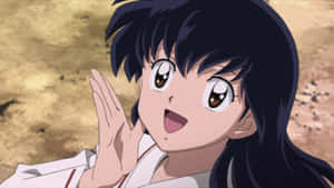 Inuyasha And Kagome Together In Love Wallpaper