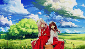 Inuyasha And Kikyo: A Love Story Transcending Time Wallpaper