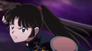 Inuyasha Character Sangoin Action Wallpaper