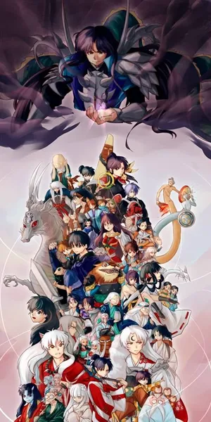 Inuyasha Characters Collage Wallpaper
