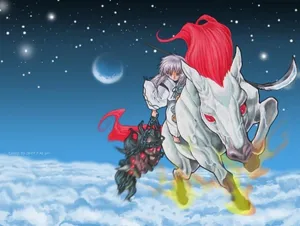 #inuyasha: Hakudoshi Evil Smile# Wallpaper