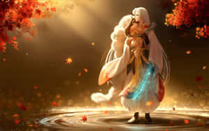 Inuyasha Kagura – The Dance Of The Wind Wallpaper