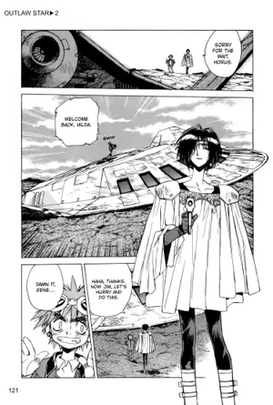 Investigate The Mysteries Of Outer Space With The Outlaw Star! Wallpaper