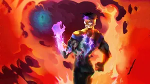 Invincible Variant Power Surge Wallpaper