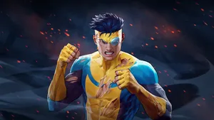 Invincible Variant Superhero Power Wallpaper