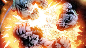 Invincible War Epic Battle Wallpaper