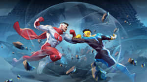 Invincible War Epic Battle Wallpaper