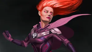 Invincible War Female Warrior Wallpaper