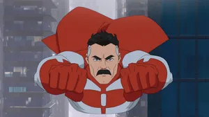 Invincible War Hero Flight Wallpaper