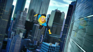 Invincible War Hero Flight Wallpaper