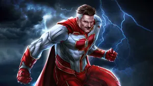 Invincible War Hero Lightning Wallpaper