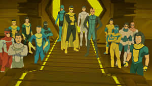 Invincible War Heroes Assemble Wallpaper