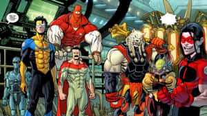 Invincible War Heroes Wallpaper