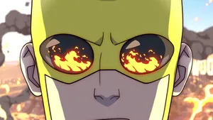 Invincible War Intense Hero Moment Wallpaper