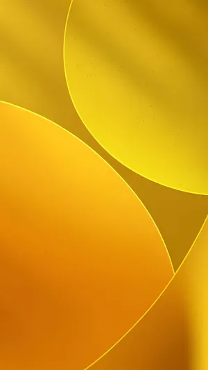 Ios 16 Yellow Abstract Wallpaper Wallpaper
