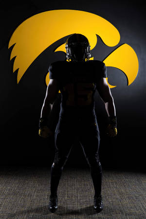 Iowa Hawkeyes Player Silhouette Wallpaper